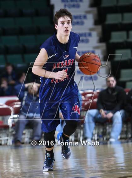 Thumbnail 3 in Middle Early College vs. AuSable Valley (NYSPHSAA Class C Semifinal) photogallery.