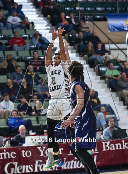 Thumbnail 3 in Middle Early College vs. AuSable Valley (NYSPHSAA Class C Semifinal) photogallery.