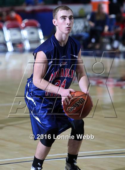 Thumbnail 2 in Middle Early College vs. AuSable Valley (NYSPHSAA Class C Semifinal) photogallery.