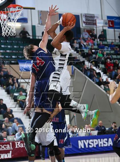 Thumbnail 3 in Middle Early College vs. AuSable Valley (NYSPHSAA Class C Semifinal) photogallery.