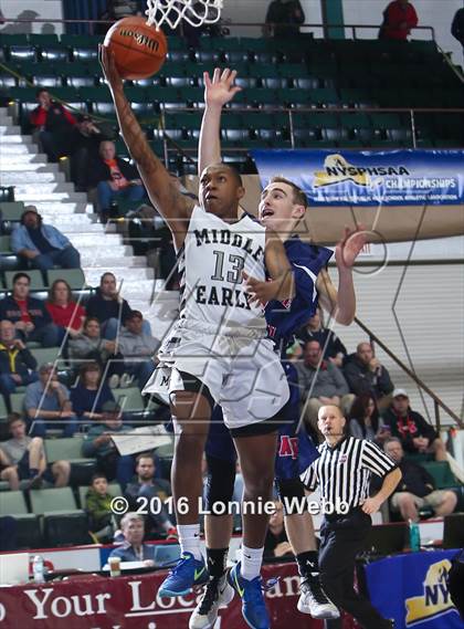 Thumbnail 2 in Middle Early College vs. AuSable Valley (NYSPHSAA Class C Semifinal) photogallery.
