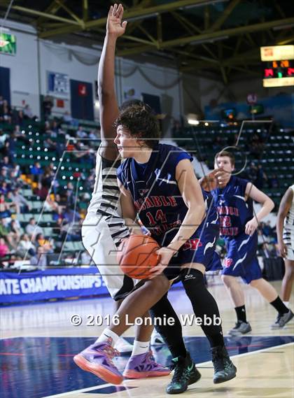 Thumbnail 2 in Middle Early College vs. AuSable Valley (NYSPHSAA Class C Semifinal) photogallery.