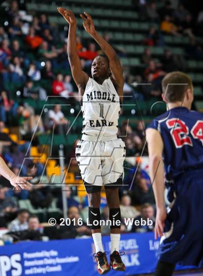 Thumbnail 2 in Middle Early College vs. AuSable Valley (NYSPHSAA Class C Semifinal) photogallery.
