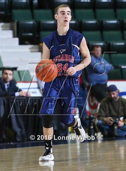 Thumbnail 3 in Middle Early College vs. AuSable Valley (NYSPHSAA Class C Semifinal) photogallery.