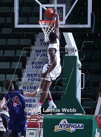Thumbnail 2 in Middle Early College vs. AuSable Valley (NYSPHSAA Class C Semifinal) photogallery.