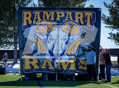 Thumbnail 2 in Rampart vs. Grand Junction Central (CHSAA 4A Round 1) photogallery.