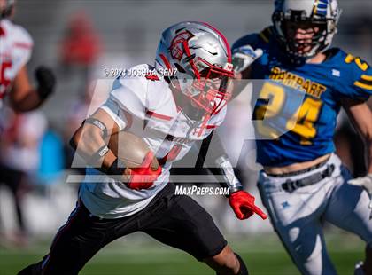 Thumbnail 2 in Rampart vs. Grand Junction Central (CHSAA 4A Round 1) photogallery.