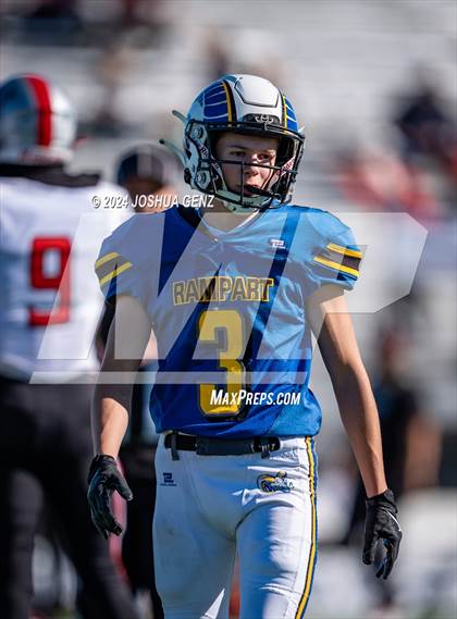 Thumbnail 2 in Rampart vs. Grand Junction Central (CHSAA 4A Round 1) photogallery.