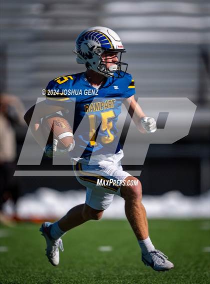 Thumbnail 1 in Rampart vs. Grand Junction Central (CHSAA 4A Round 1) photogallery.