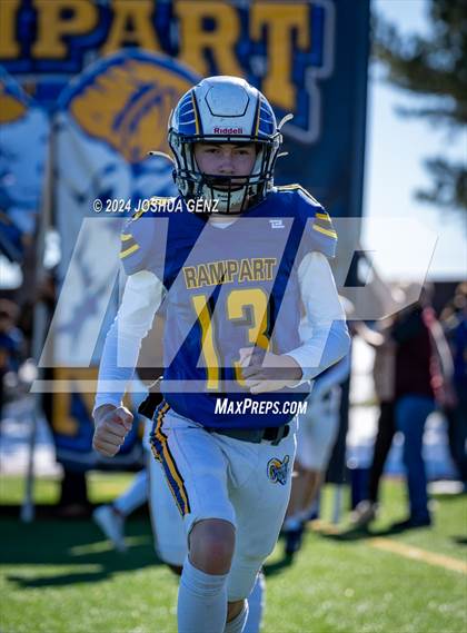 Thumbnail 1 in Rampart vs. Grand Junction Central (CHSAA 4A Round 1) photogallery.