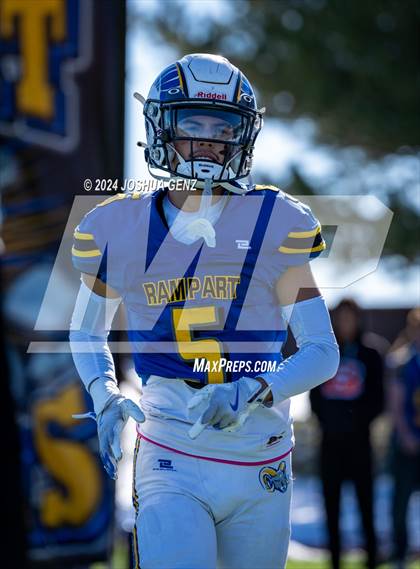 Thumbnail 3 in Rampart vs. Grand Junction Central (CHSAA 4A Round 1) photogallery.