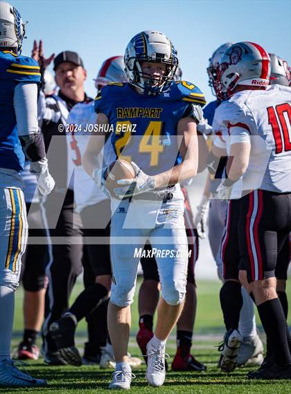 Thumbnail 1 in Rampart vs. Grand Junction Central (CHSAA 4A Round 1) photogallery.