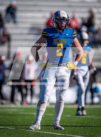 Thumbnail 2 in Rampart vs. Grand Junction Central (CHSAA 4A Round 1) photogallery.
