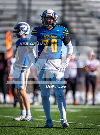 Thumbnail 3 in Rampart vs. Grand Junction Central (CHSAA 4A Round 1) photogallery.