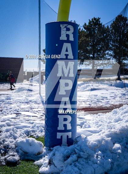 Thumbnail 3 in Rampart vs. Grand Junction Central (CHSAA 4A Round 1) photogallery.