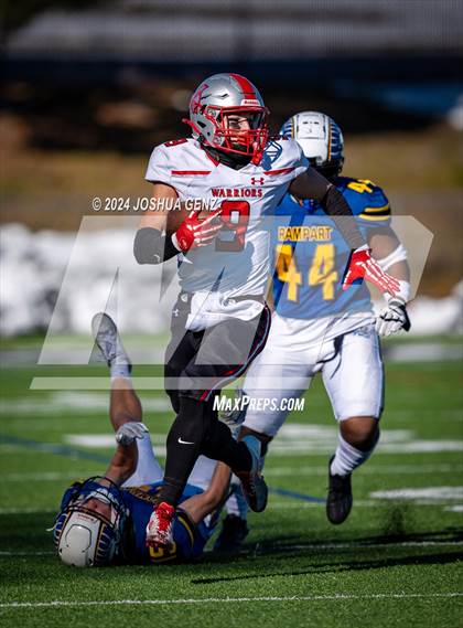 Thumbnail 2 in Rampart vs. Grand Junction Central (CHSAA 4A Round 1) photogallery.