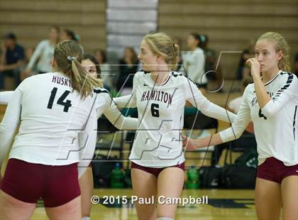 Thumbnail 3 in Hamilton vs Xavier (Gilbert Invitational) photogallery.