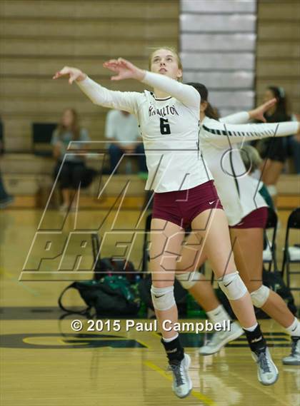 Thumbnail 1 in Hamilton vs Xavier (Gilbert Invitational) photogallery.