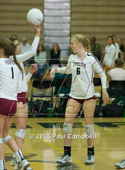Thumbnail 2 in Hamilton vs Xavier (Gilbert Invitational) photogallery.