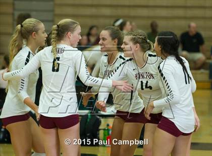 Thumbnail 3 in Hamilton vs Xavier (Gilbert Invitational) photogallery.