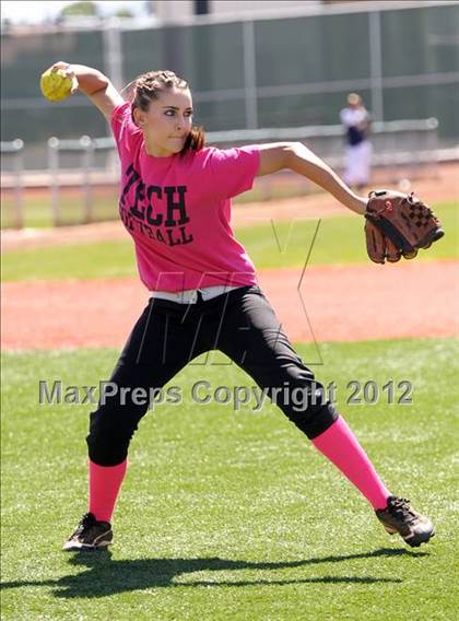 Thumbnail 2 in Southeast Career Tech vs. Mater Dei (Charger Invitational) photogallery.