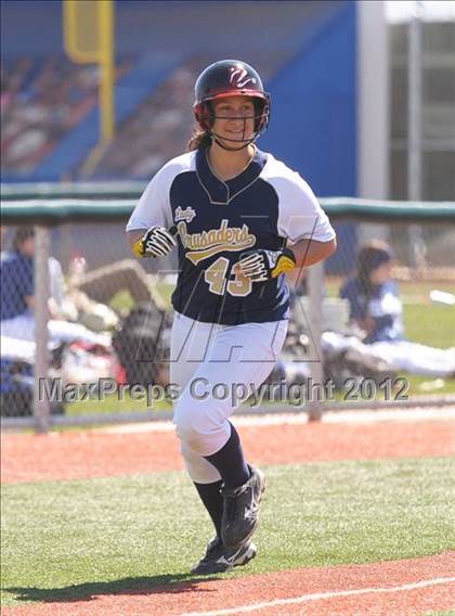 Thumbnail 2 in Southeast Career Tech vs. Mater Dei (Charger Invitational) photogallery.