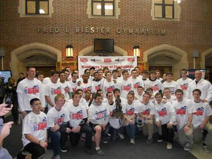 Thumbnail 1 in Glenbard West TOC Ceremony photogallery.