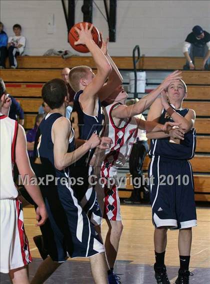 Thumbnail 3 in Bucktail vs. Northern Potter (Coudersport Holiday Tournament) photogallery.