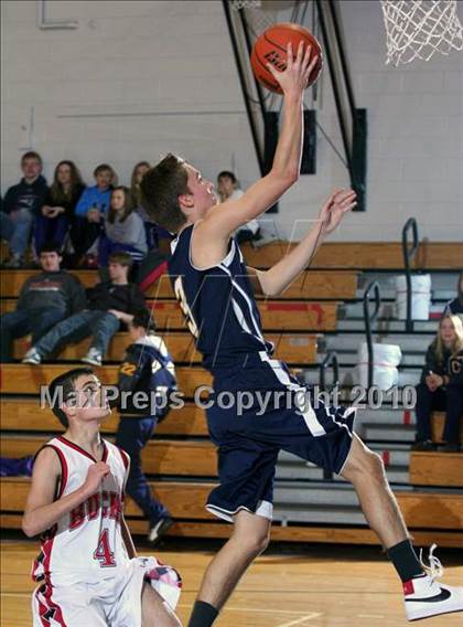Thumbnail 3 in Bucktail vs. Northern Potter (Coudersport Holiday Tournament) photogallery.