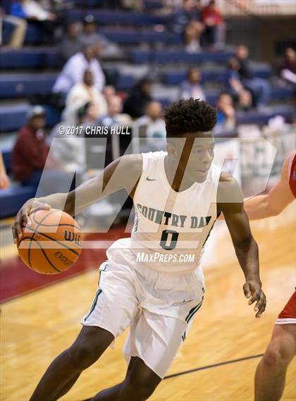 Thumbnail 3 in Charlotte Catholic vs. Charlotte Country Day School (Hoodie's House Hoops Classic) photogallery.