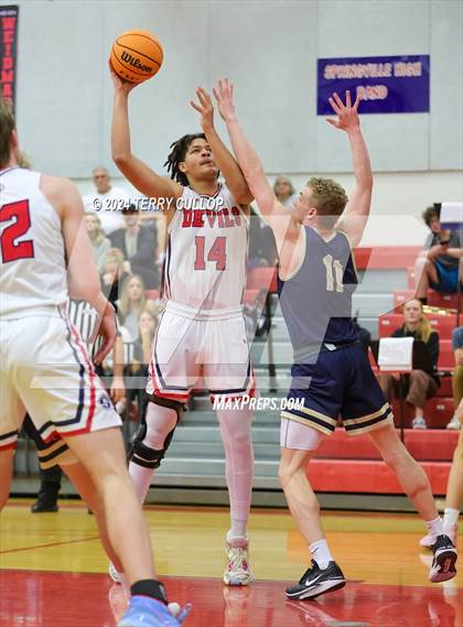 Thumbnail 1 in Skyline @ Springville (UHSAA 5A Round 2) photogallery.