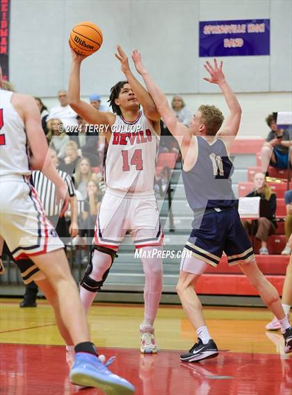 Thumbnail 3 in Skyline @ Springville (UHSAA 5A Round 2) photogallery.