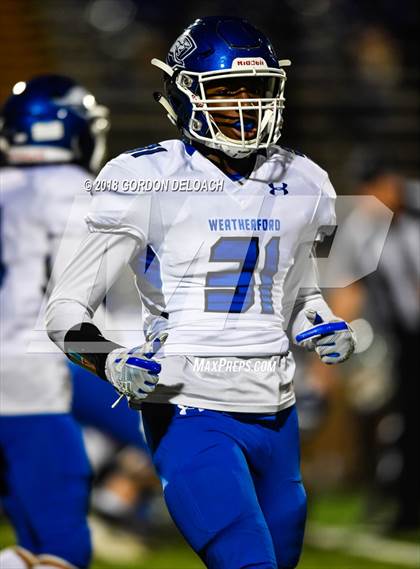 Thumbnail 3 in Weatherford @ Arlington (UIL 6A D2 Bi-District Playoff) photogallery.