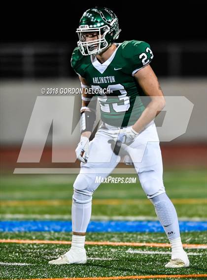 Thumbnail 1 in Weatherford @ Arlington (UIL 6A D2 Bi-District Playoff) photogallery.
