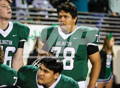 Thumbnail 3 in Weatherford @ Arlington (UIL 6A D2 Bi-District Playoff) photogallery.
