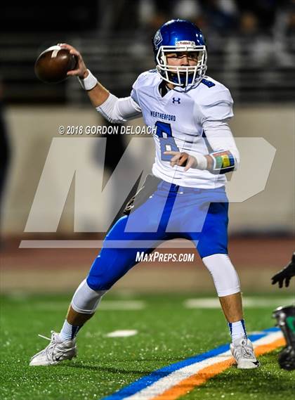 Thumbnail 3 in Weatherford @ Arlington (UIL 6A D2 Bi-District Playoff) photogallery.