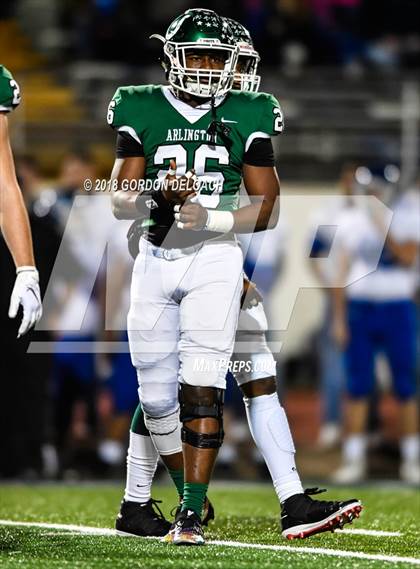 Thumbnail 3 in Weatherford @ Arlington (UIL 6A D2 Bi-District Playoff) photogallery.
