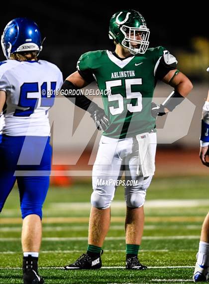 Thumbnail 2 in Weatherford @ Arlington (UIL 6A D2 Bi-District Playoff) photogallery.
