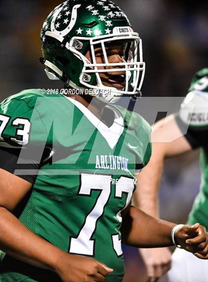 Thumbnail 3 in Weatherford @ Arlington (UIL 6A D2 Bi-District Playoff) photogallery.