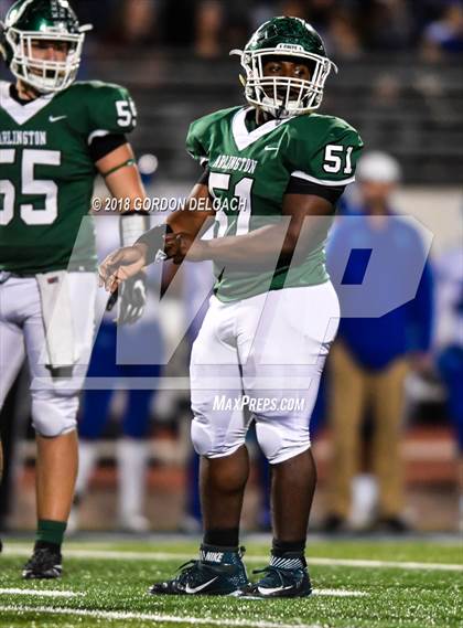 Thumbnail 3 in Weatherford @ Arlington (UIL 6A D2 Bi-District Playoff) photogallery.