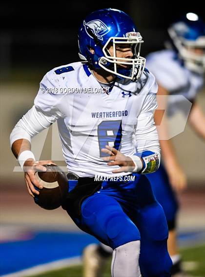Thumbnail 3 in Weatherford @ Arlington (UIL 6A D2 Bi-District Playoff) photogallery.