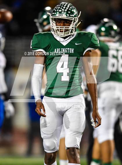 Thumbnail 1 in Weatherford @ Arlington (UIL 6A D2 Bi-District Playoff) photogallery.