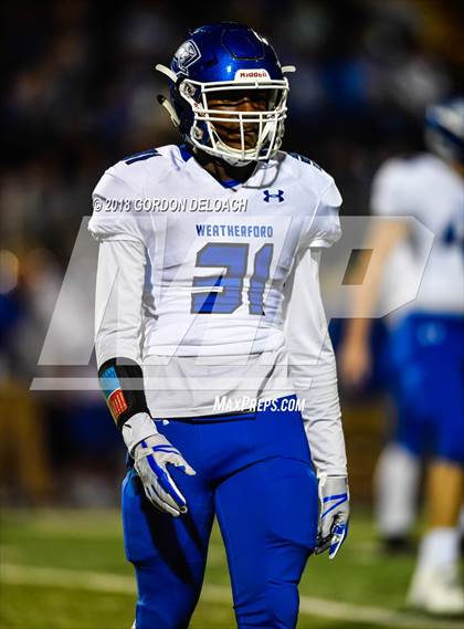 Thumbnail 1 in Weatherford @ Arlington (UIL 6A D2 Bi-District Playoff) photogallery.