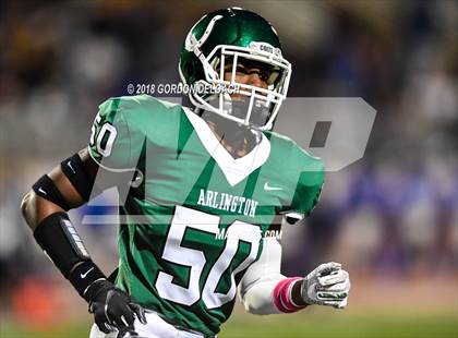 Thumbnail 3 in Weatherford @ Arlington (UIL 6A D2 Bi-District Playoff) photogallery.
