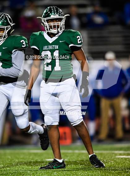 Thumbnail 2 in Weatherford @ Arlington (UIL 6A D2 Bi-District Playoff) photogallery.