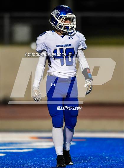 Thumbnail 3 in Weatherford @ Arlington (UIL 6A D2 Bi-District Playoff) photogallery.