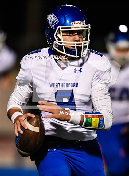 Thumbnail 1 in Weatherford @ Arlington (UIL 6A D2 Bi-District Playoff) photogallery.