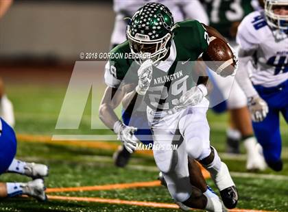 Thumbnail 1 in Weatherford @ Arlington (UIL 6A D2 Bi-District Playoff) photogallery.