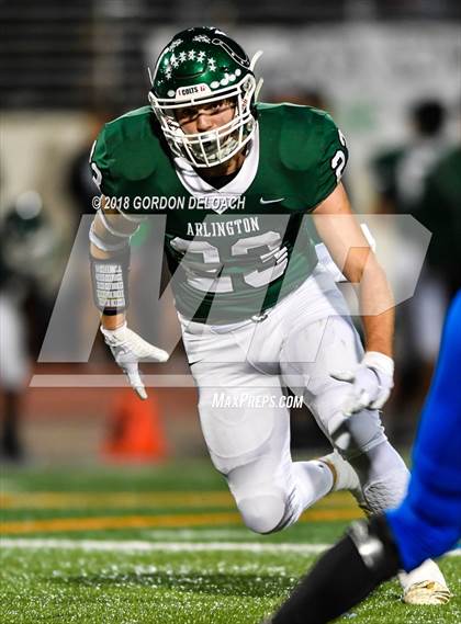 Thumbnail 1 in Weatherford @ Arlington (UIL 6A D2 Bi-District Playoff) photogallery.