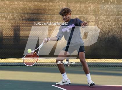Thumbnail 2 in Little River Academy vs Boerne (UIL 4A Team Tennis Semifinal) photogallery.